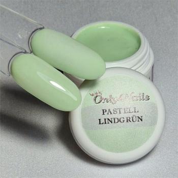 Preview: Farbgel Pastell Lindgruen Gelnails Muster